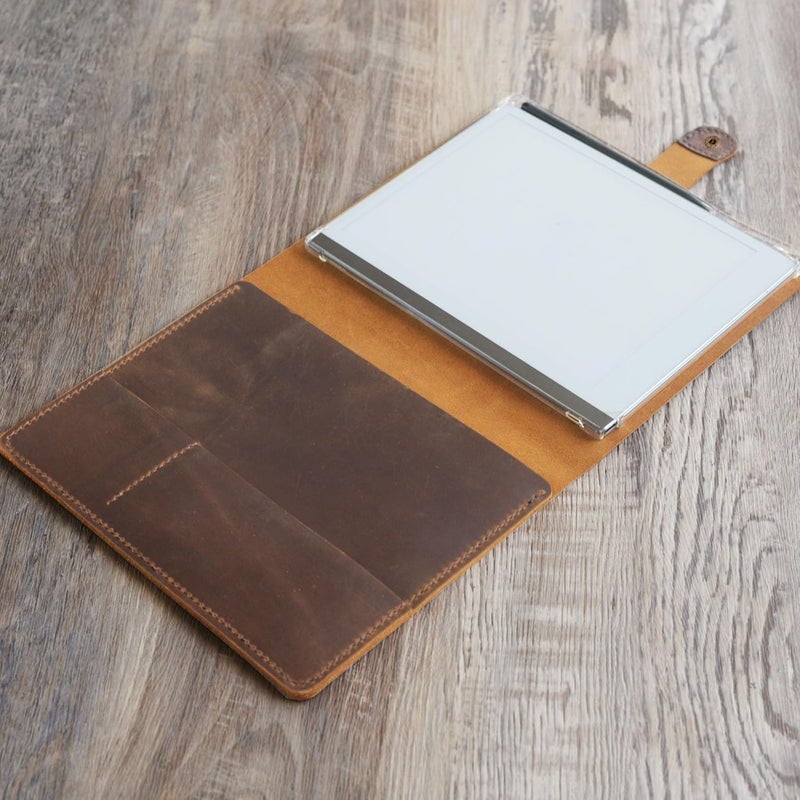 EXTRA STUDIO Genuine Leather Case for remarkable paper pro 11.8“, remarkable paper pro Cover with Premium Pen Holder, 606B-SC11.8 - Image 3